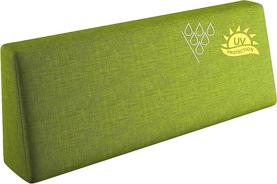 sunnypillow Rückenkissen Palettenkissen mit abnehmbarem Bezug günstig online kaufen