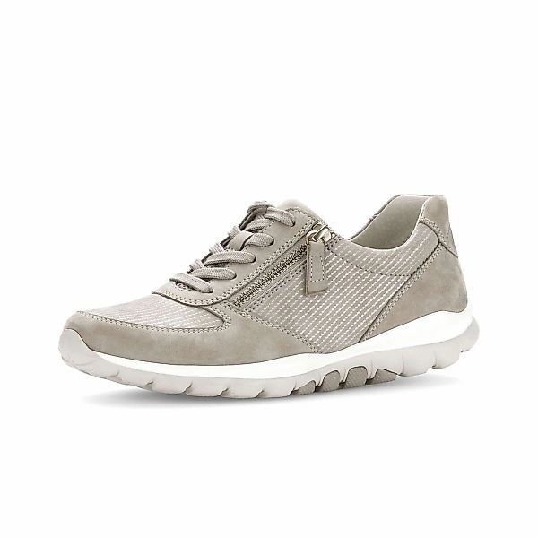 Gabor Sneaker "Sneaker low Materialmix Leder" günstig online kaufen
