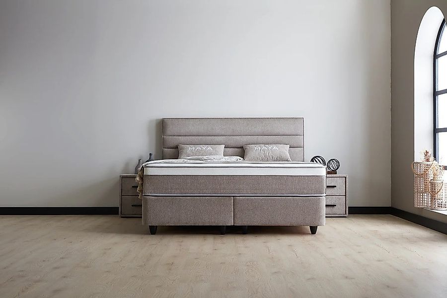 abc bedding Boxspringbett Komfortbett MAYA mit günstig online kaufen