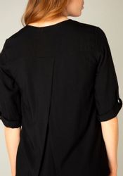 Base Level Shirtbluse mit V-Ausschnitt günstig online kaufen