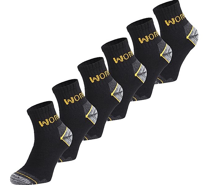 Ladeheid Socken 6er 12er Pack Arbeitssocken günstig online kaufen