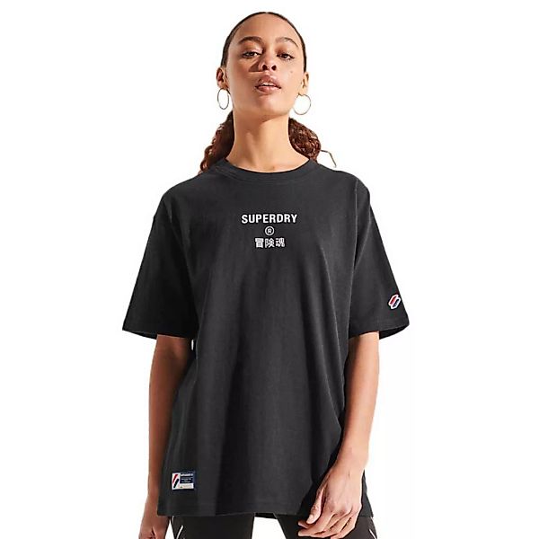 Superdry Corporate Logo Kurzarm T-shirt S Black günstig online kaufen