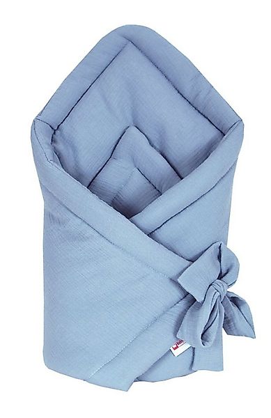 Einschlagdecke BABYLUX Einschlagdecke Musselin BABYHÖRNCHEN 75 x 75 cm Neug günstig online kaufen