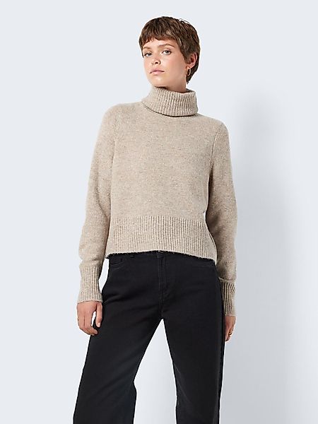 Noisy may Strickpullover Basic Rollkragen Strickpullover günstig online kaufen