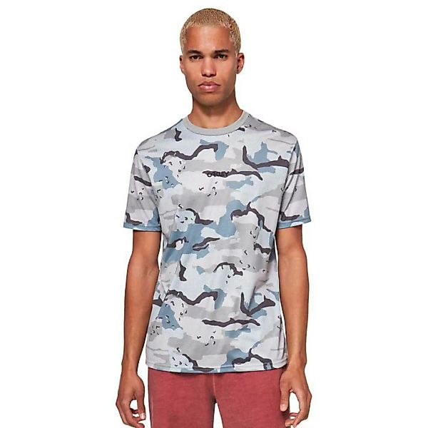 Oakley Apparel All Over Camo Kurzärmeliges T-shirt XL B1B Camo Grey günstig online kaufen