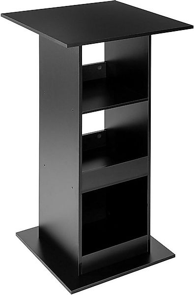 Woltu Bartisch (1-St), mit 3 Regalfächern, aus Holzwerkstoff günstig online kaufen