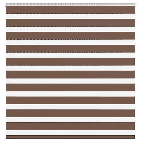 vidaXL Doppelrollo Braun 150x100 cm Stoffbreite 145,9 cm Polyester 4014323 günstig online kaufen