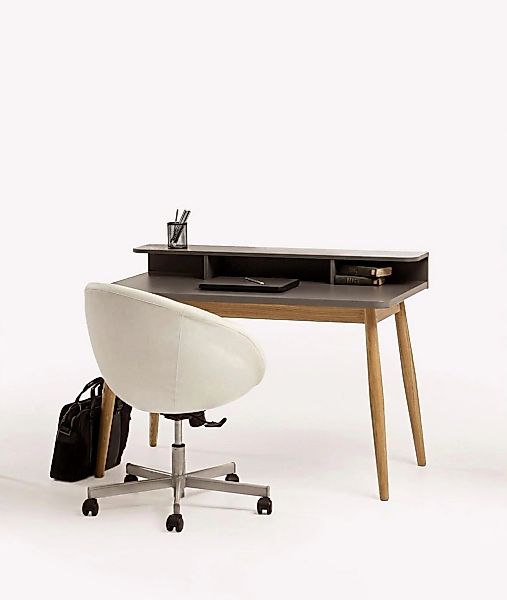 Woodman Schreibtisch "Francy" im skandinavian Design, 120 cm Breite, FSC-ze günstig online kaufen