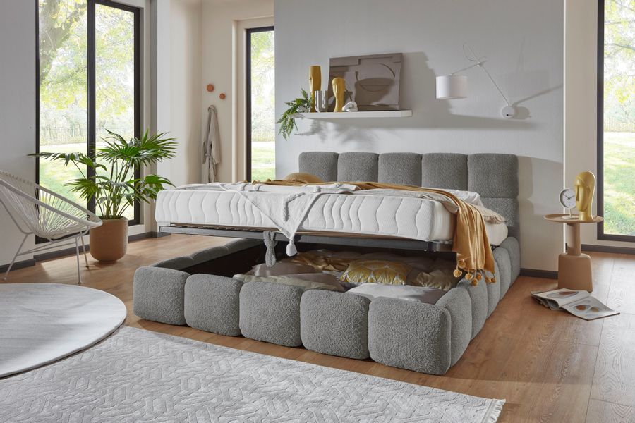 ATLANTIC home collection Polsterbett ""Jane" mit großen Stauraum" luxurious günstig online kaufen