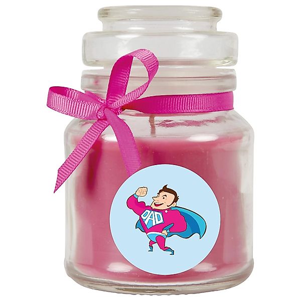 HS Candle Duftkerze & Glas Vatertag Lavendel Lila günstig online kaufen