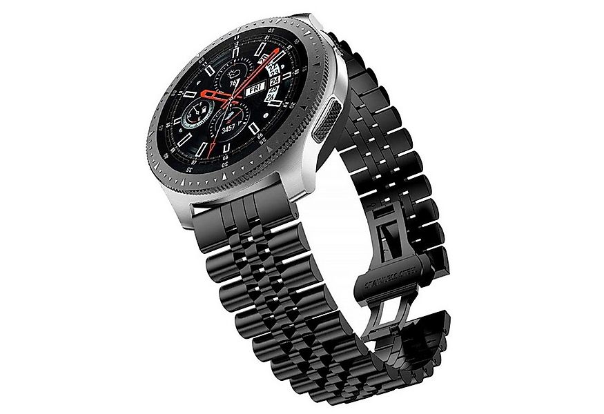 Cadorabo Smartwatch-Armband, Smartwatch Armband 22mm Samsung Galaxy Gear S3 günstig online kaufen