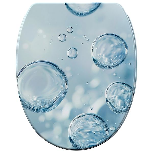 SANILO WC Sitz mit Absenkautomatik Top Fix Bubbles günstig online kaufen