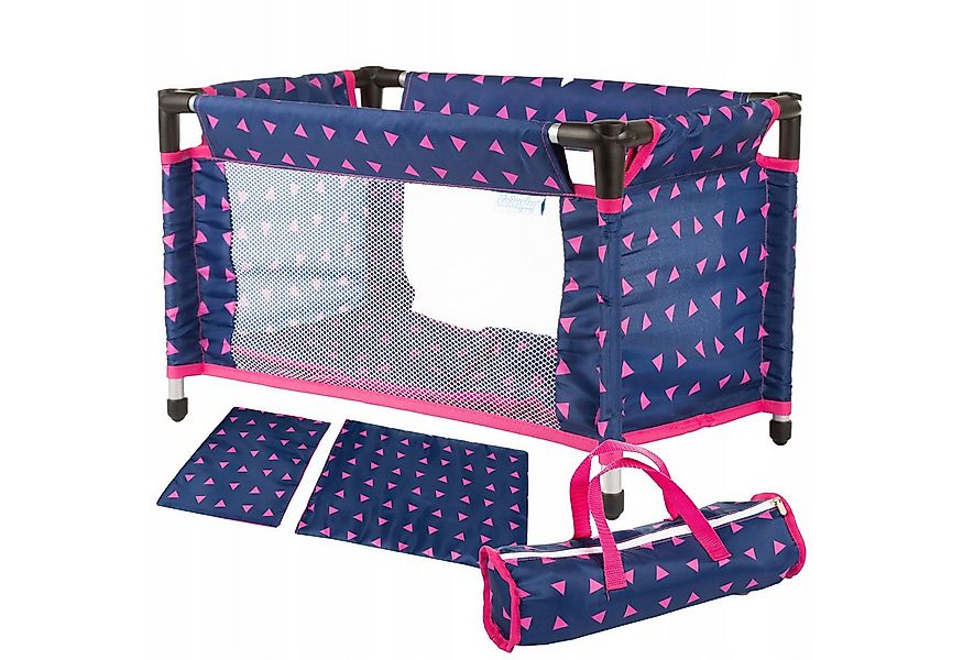 kinderplay Puppenbett Puppenreisebett mit Tasche – faltbar – für Puppen bis günstig online kaufen