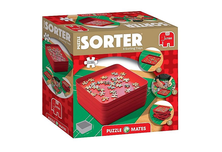Jumbo Spiele Puzzle-Sortierschale Puzzle-Sortier Schalen, (Set, 6-tlg) günstig online kaufen