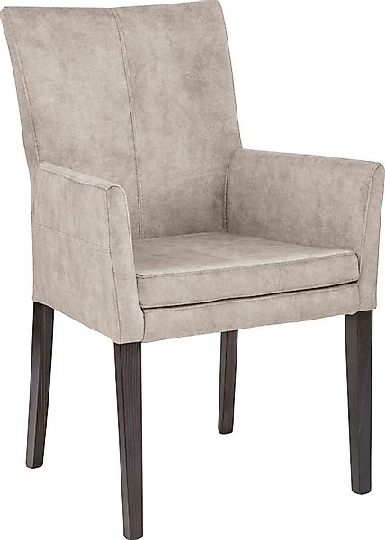 Home affaire Armlehnstuhl Aspen, Beine aus günstig online kaufen