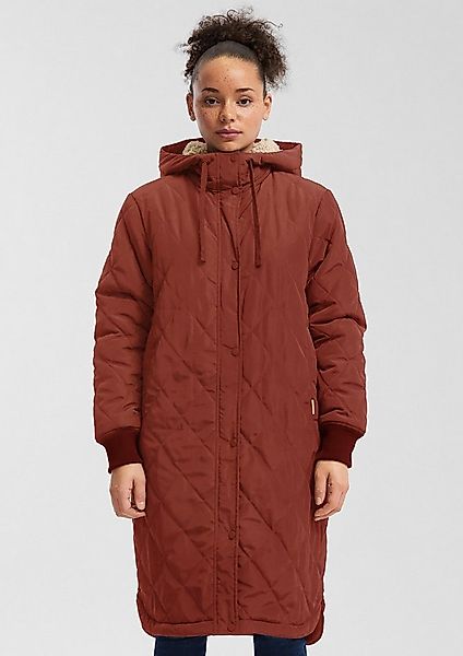 QS Funktionsmantel Outdoor-Mantel Locker geschnittener Steppmantel mit Tedd günstig online kaufen