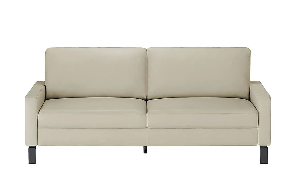 Max Schelling Ledersofa mit Winkelfüßen Maximum ¦ creme ¦ Maße (cm): B: 204 günstig online kaufen
