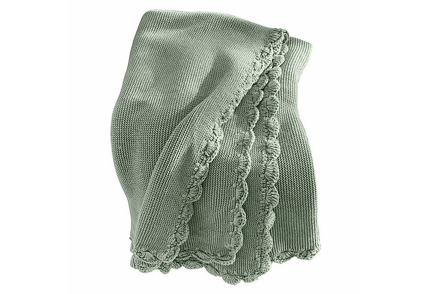 Babydecke Plaid Nymariel grün, Mirabeau günstig online kaufen