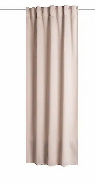 Home Basics Vorhang »BLACKY«, (1 St.), Kombibandschal BLACKY Uni günstig online kaufen