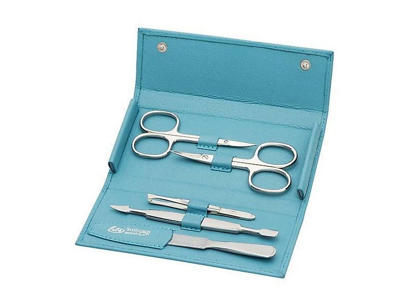 ERBE Maniküre-Etui Druckknopf-Etui Siena, vernickelt, 5 tlg. günstig online kaufen