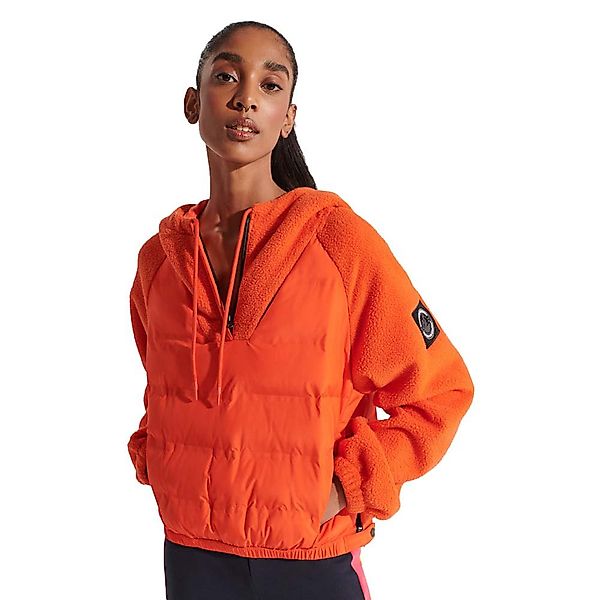 Superdry Code Expedition Storm Hybrid Pullover M Bold Orange günstig online kaufen