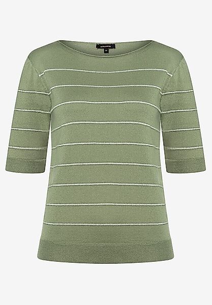 Pullover, fein gestreift, olive green, Sommer-Kollektion günstig online kaufen