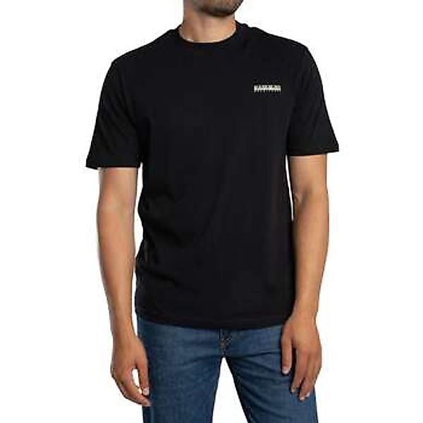Napapijri  T-Shirt Lässiges T-Shirt mit kleinem Box-Logo günstig online kaufen