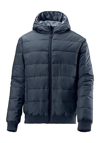 John Devin Steppjacke Outdoorjacke mit Strickbündchen günstig online kaufen