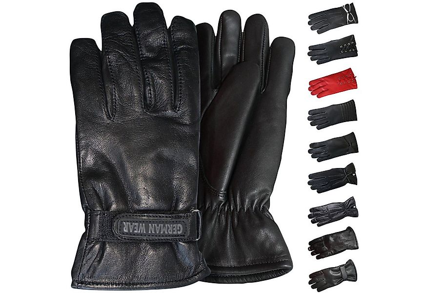 German Wear Lederhandschuhe TrendGL-6 Lederhandschuhe Lammnappa Handschuhe günstig online kaufen