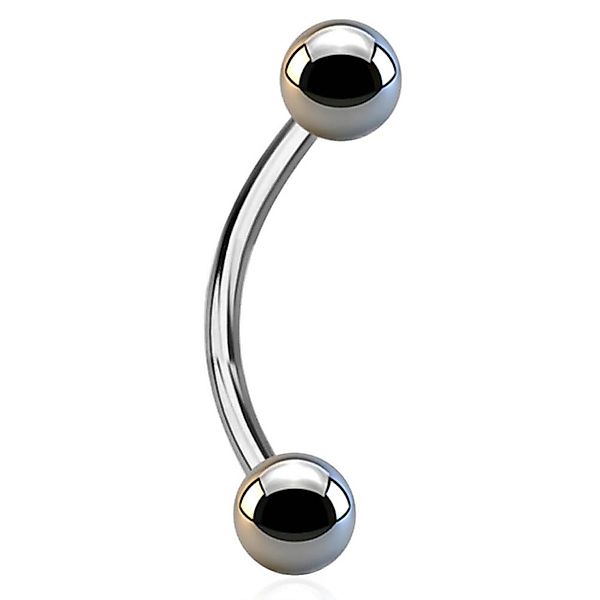 viva-adorno Augenbrauenpiercing Titan Augenbrauenpiercing Piercing Banane günstig online kaufen