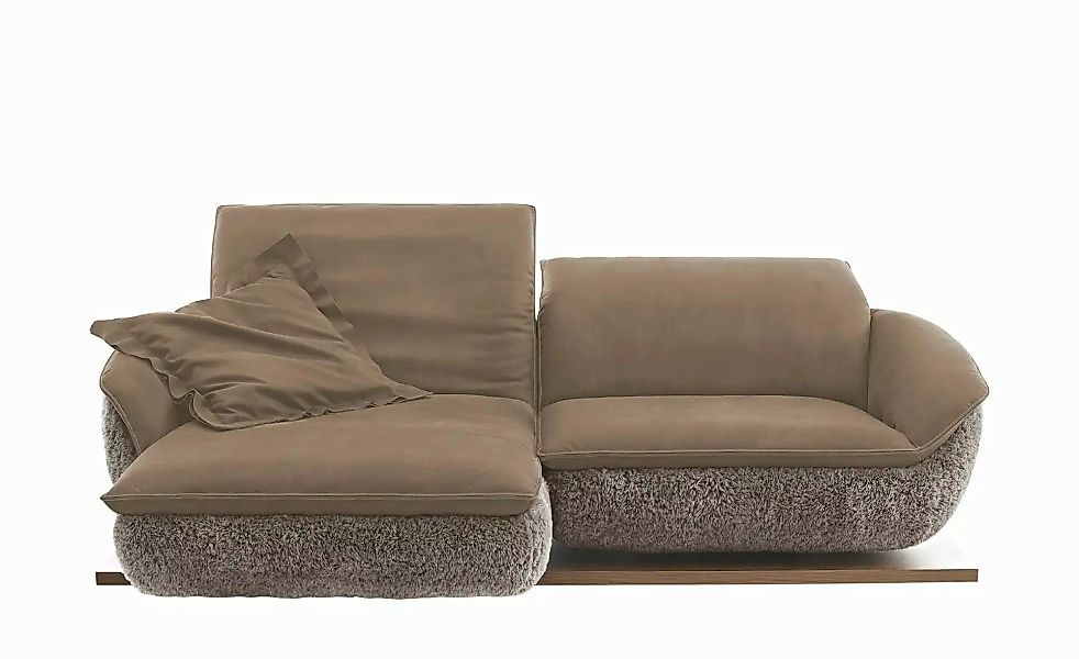 KOINOR Ecksofa  Mooove ¦ beige ¦ Maße (cm): B: 242 H: 99 T: 153.0 Polstermö günstig online kaufen