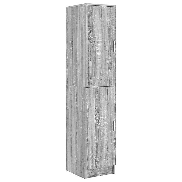 vidaXL Highboard Grau Sonoma 35 x 39 x 168 cm Holzwerkstoff 869335 günstig online kaufen