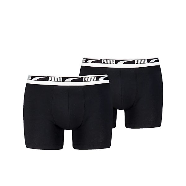 PUMA Boxershorts "PUMA MEN EVERYDAY MULTI LOGO BOXERS 2P", (2er Pack), Komf günstig online kaufen