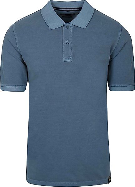 Casa Moda Polo Piqué Garment Dye Blau - Größe XL günstig online kaufen