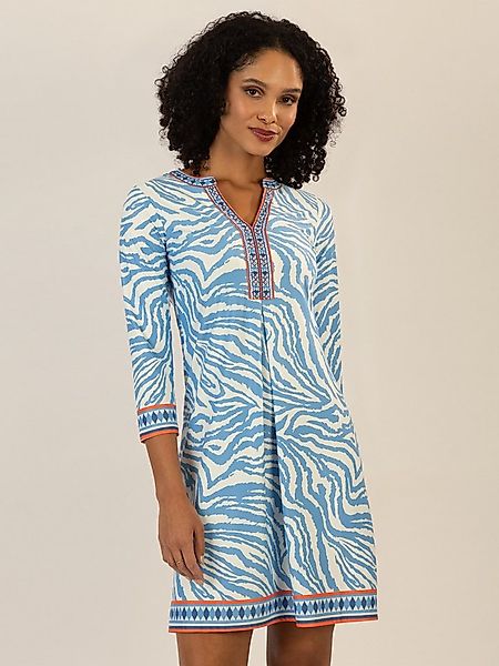 mint & mia Midikleid mit Print und Zierborten günstig online kaufen