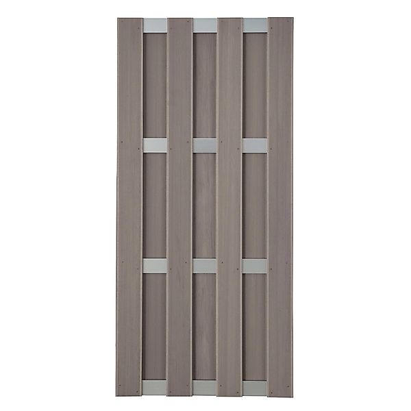 GroJa Fertigzaun Hochkant Bi-Color Sand 84,3 cm x 180 cm günstig online kaufen
