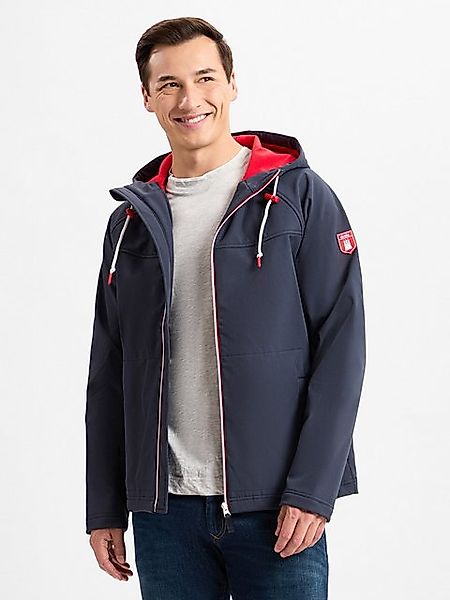 Derbe Softshelljacke "Isleby", mit Kapuze, Wasserabweisend, winddicht, atmu günstig online kaufen