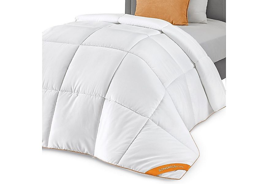 SONGMICS HOME Microfaserbettdecke Bettdecke, Füllung: 100% Mikrofaser, Step günstig online kaufen