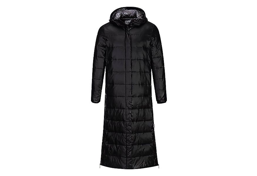 Blue Wave Steppmantel Damen Steppjacke Kaike lang mit verstellbarer Kapuze günstig online kaufen