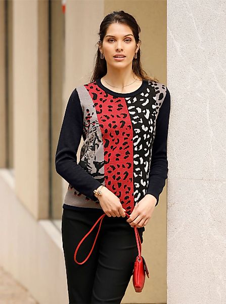 Classic Basics Jacquardpullover "Jacquard-Pullover" günstig online kaufen