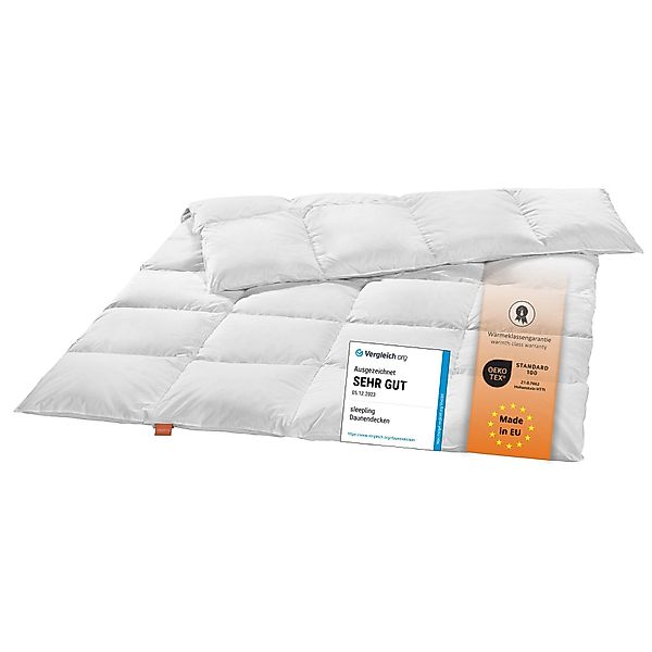 sleepling Daunenbettdecke Komfort, 135x200 cm, 155x220 günstig online kaufen