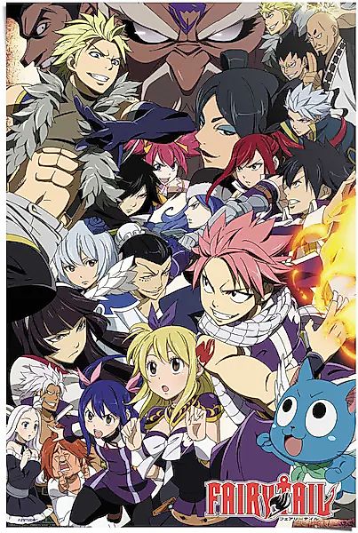 Reinders! Poster »Fairy Tail Staffel 6« 1 Stk. tlg. günstig online kaufen