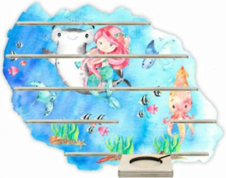 Farbklecks Collection® Regal Musikbox - Unterwasserwelt Meerjungfrau - pass günstig online kaufen