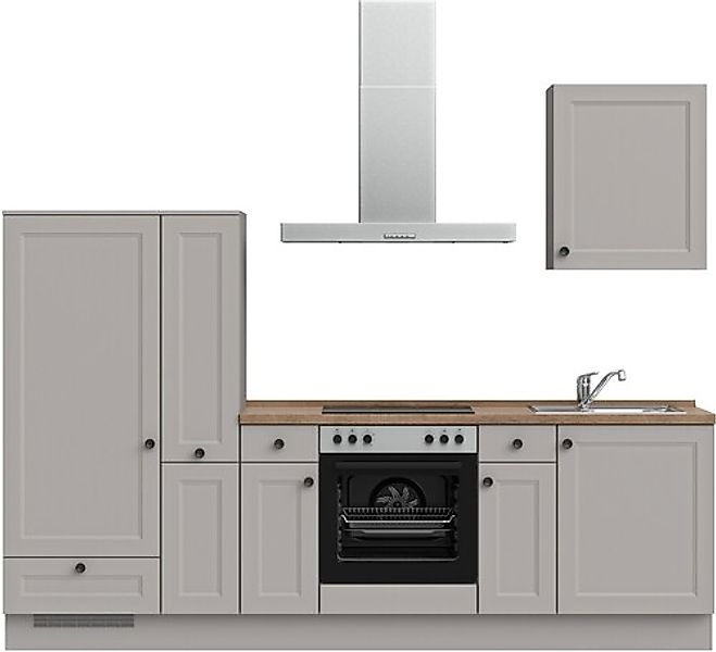 nobilia® Küchenzeile »"Cascada I"«, vormontiert, Ausrichtung wählbar, Breit günstig online kaufen