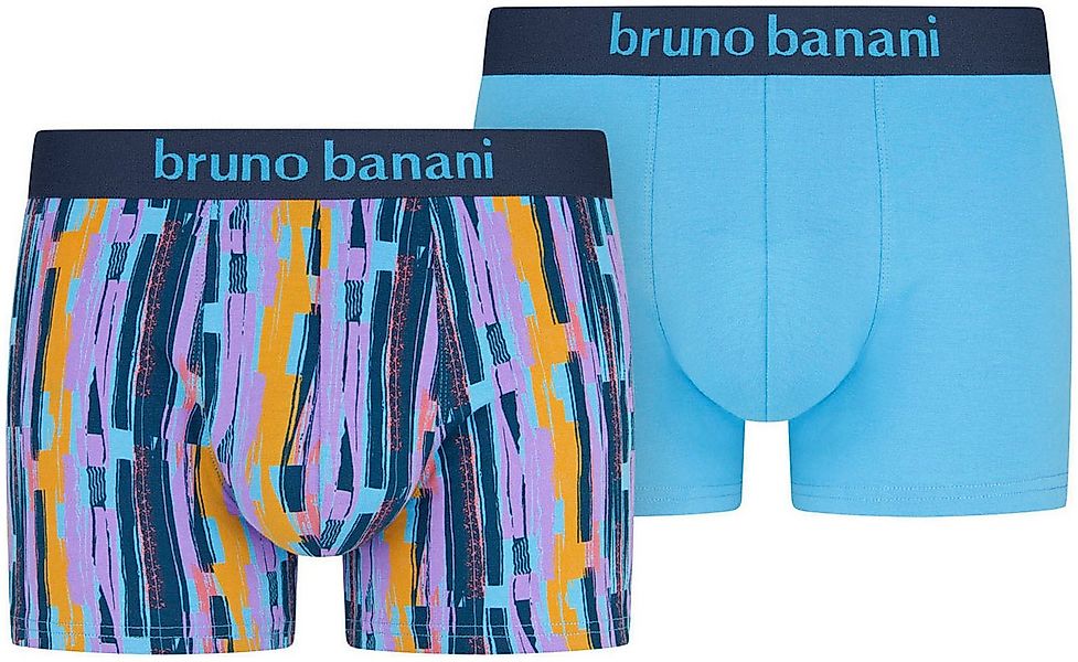 Bruno Banani Boxershorts Retro Pants (2er Pack) mit stylischen Mustern günstig online kaufen