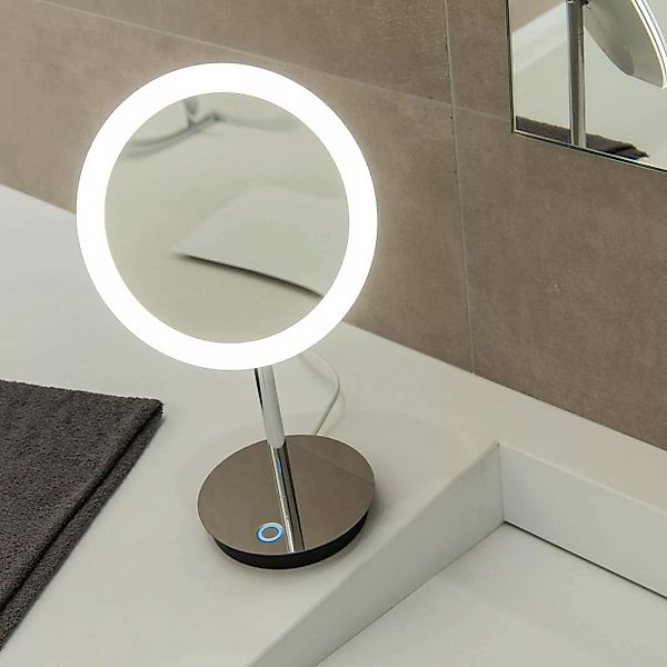 SLV Maganda LED-Tischspiegel rund justierbar CCT günstig online kaufen