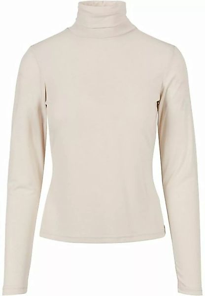 URBAN CLASSICS Langarmshirt Urban Classics Damen Ladies Modal Turtleneck Lo günstig online kaufen