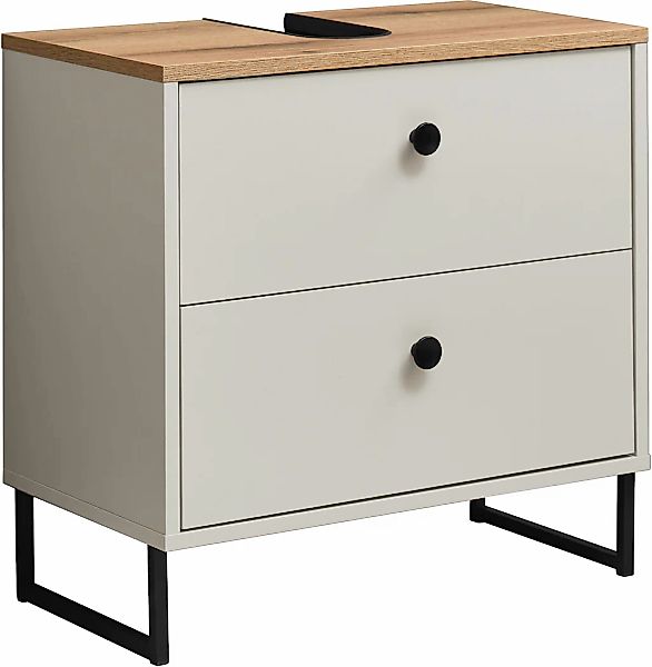 BASIC by Balculina Waschbeckenunterschrank "Linea" 1 Stk. tlg. Breite 60cm, günstig online kaufen