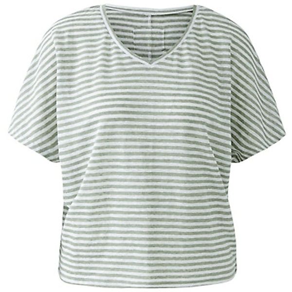 Oui  T-Shirt V-Kragen T-Shirt für Damen günstig online kaufen