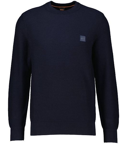BOSS Strickpullover Herren Strickpullover mit Kaschmir ANION_S (1-tlg) günstig online kaufen